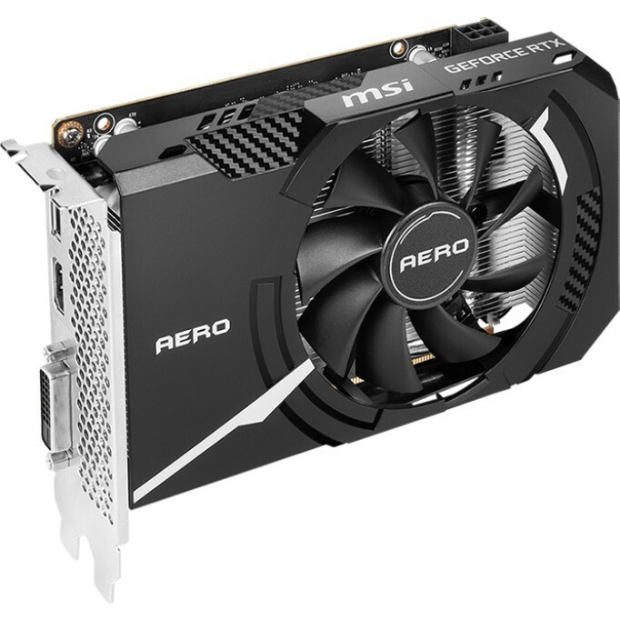 Видеокарта NVIDIA GeForce RTX 3050 MSI 8GB (RTX 3050 AERO ITX 8G OCV2) - фото 2