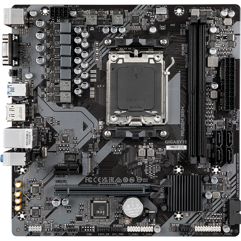 Материнская плата Gigabyte A620M S2H