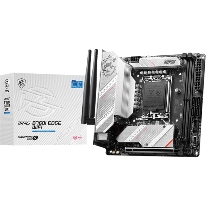 Материнская плата MSI MPG B760I EDGE WIFI - фото 5