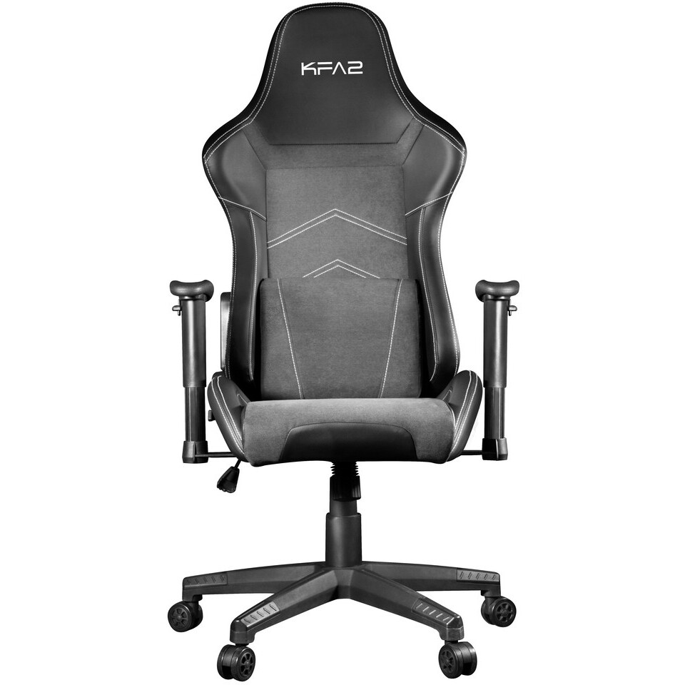 Игровое кресло KFA2 Gaming Chair 04 L Black - RK04U2DBN0 - фото 2