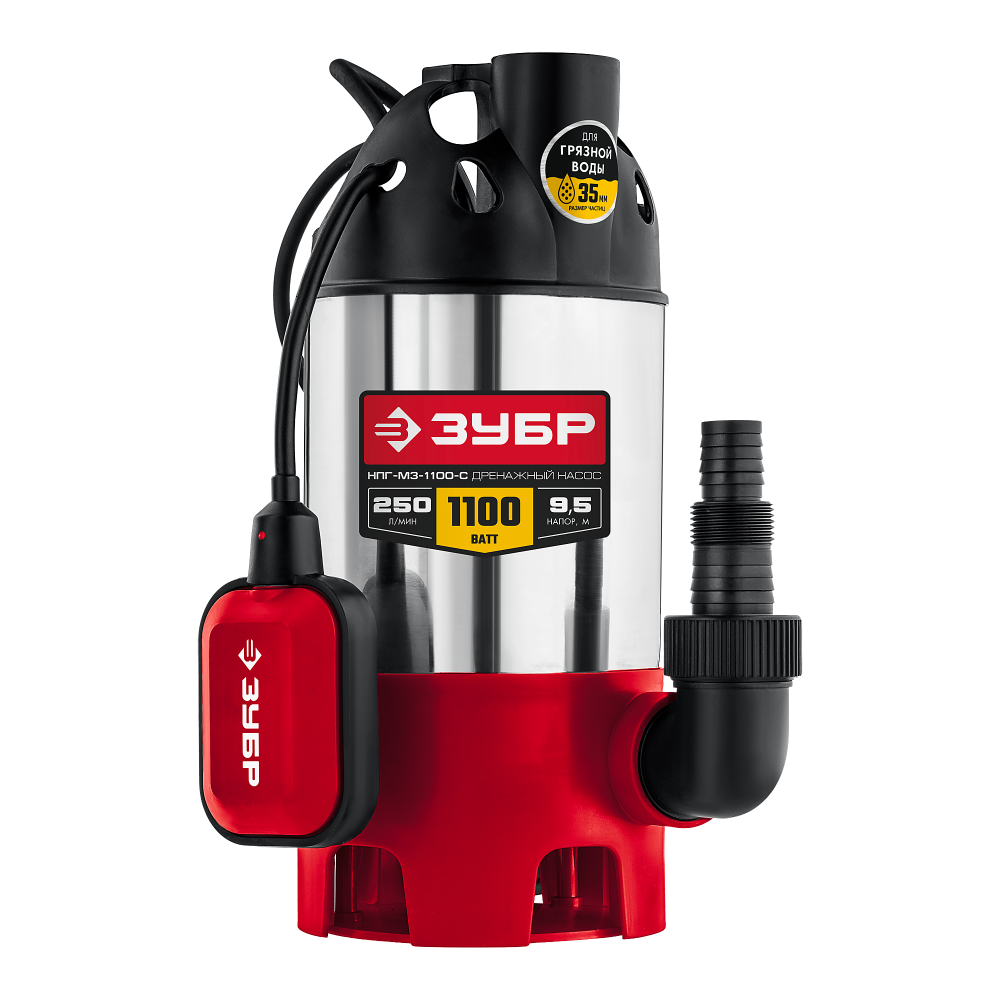 Насос ЗУБР НПГ-М3-1100-С