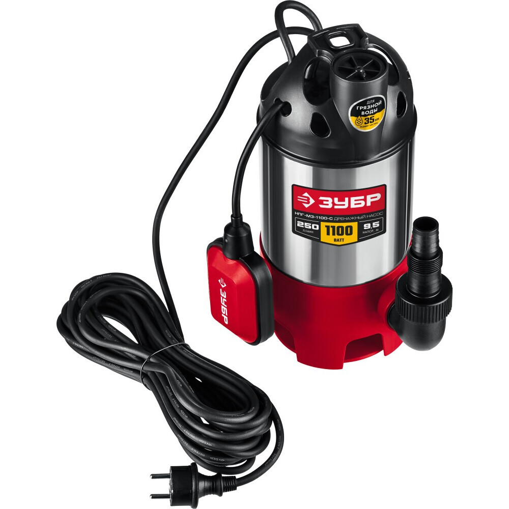 Насос ЗУБР НПГ-М3-1100-С - фото 2