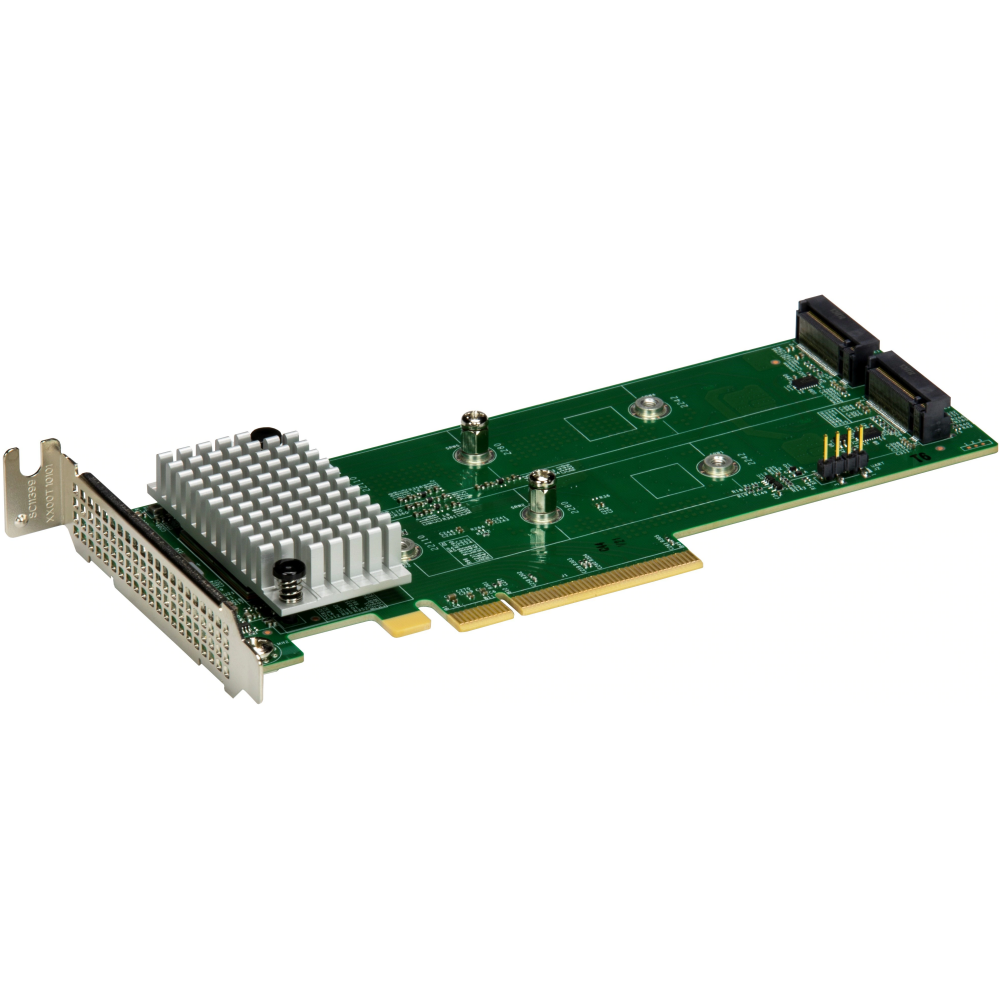Контроллер RAID SuperMicro AOC-SLG4-2H8M2-O