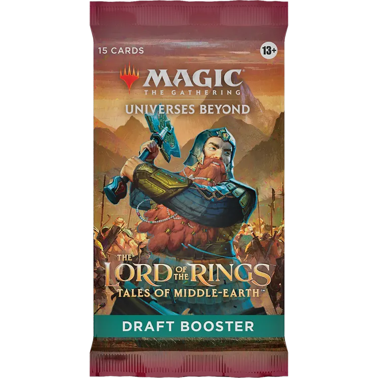 Бустер Wizards of the Coast MTG: The Lord of the Rings: Tales of Middle-Earth Draft Booster - D15190001