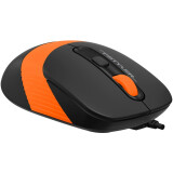 Мышь A4Tech Fstyler FM10S Black/Orange