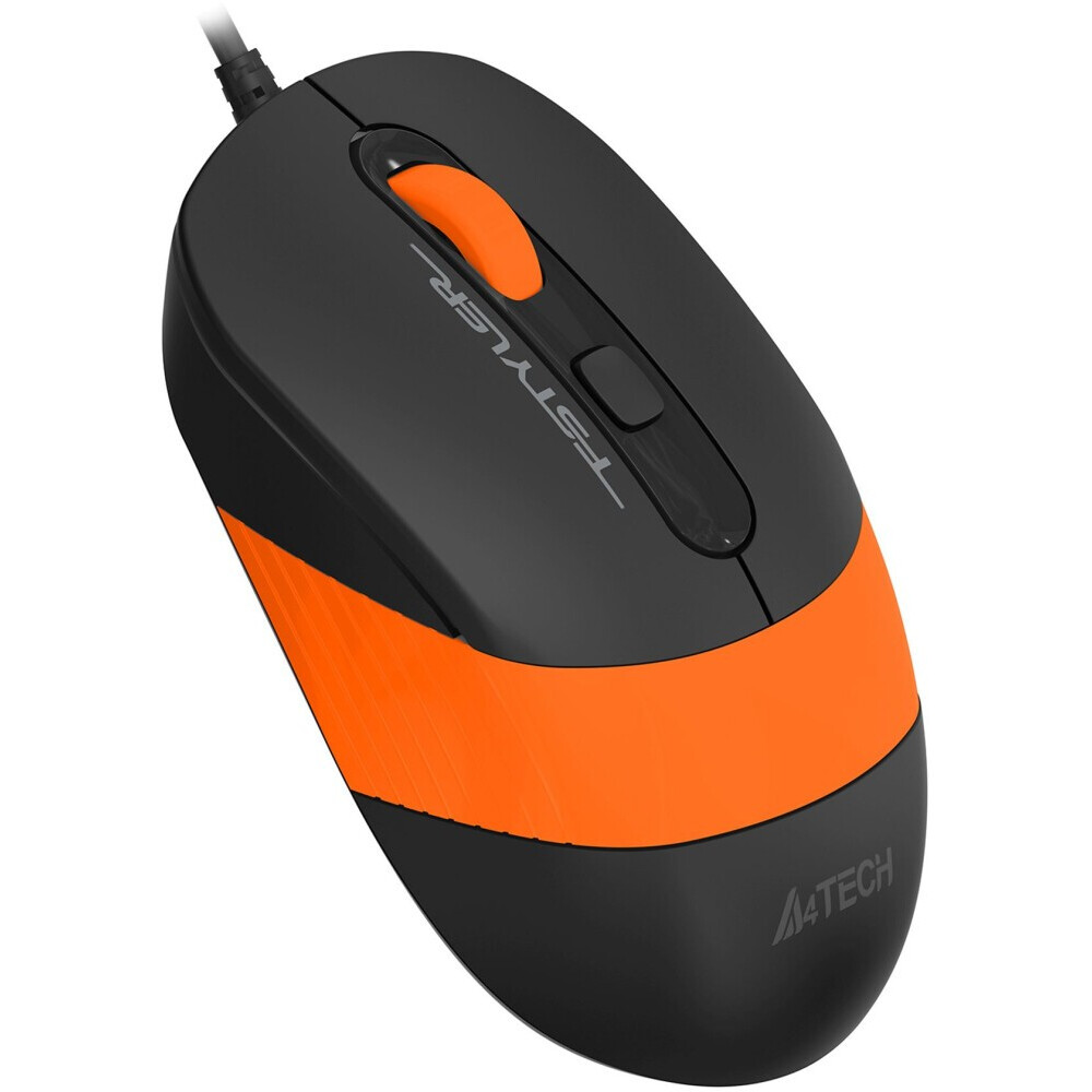 Мышь A4Tech Fstyler FM10S Black/Orange - фото 5