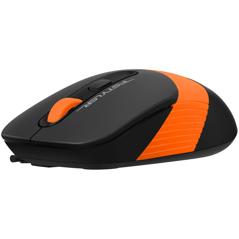 Мышь A4Tech Fstyler FM10S Black/Orange - фото 6