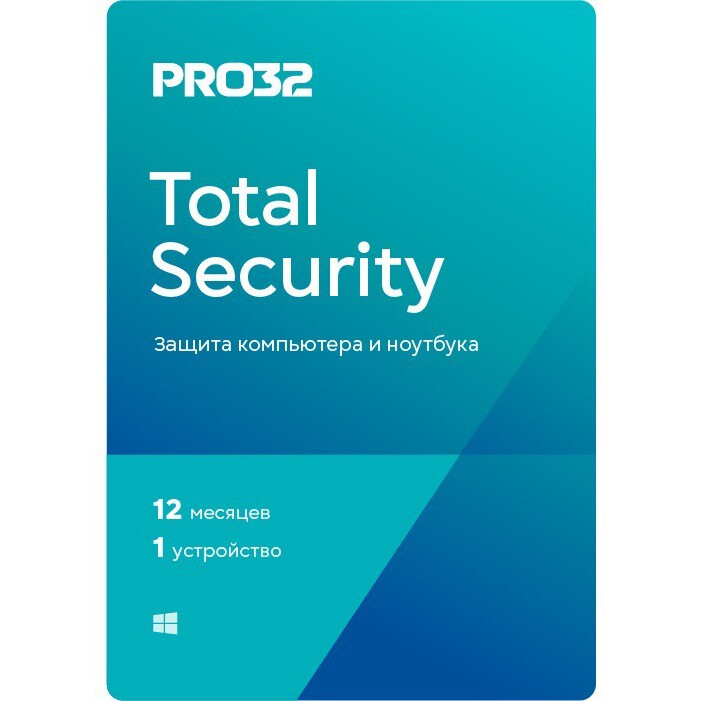 ПО PRO32 Total Security 1-Device 1 year Card (PRO32-PTS-NS(3CARD)-1-1)