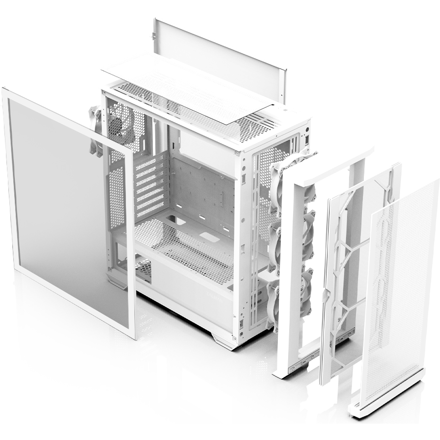 Корпус Zalman Z10 Duo White - Z10 DUO White - фото 6