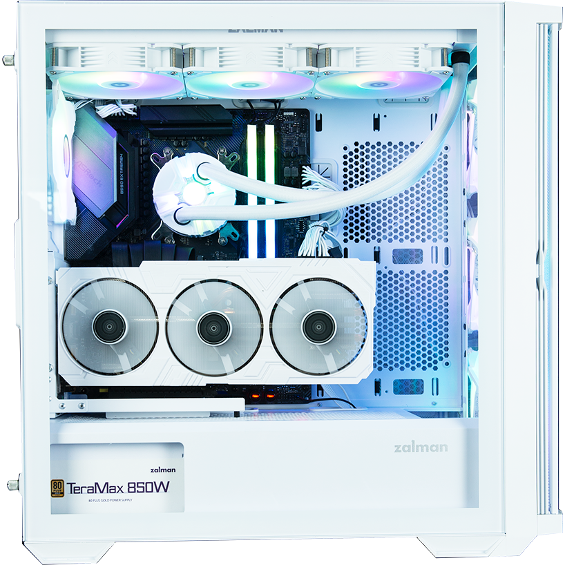 Корпус Zalman Z10 Duo White - Z10 DUO White - фото 4