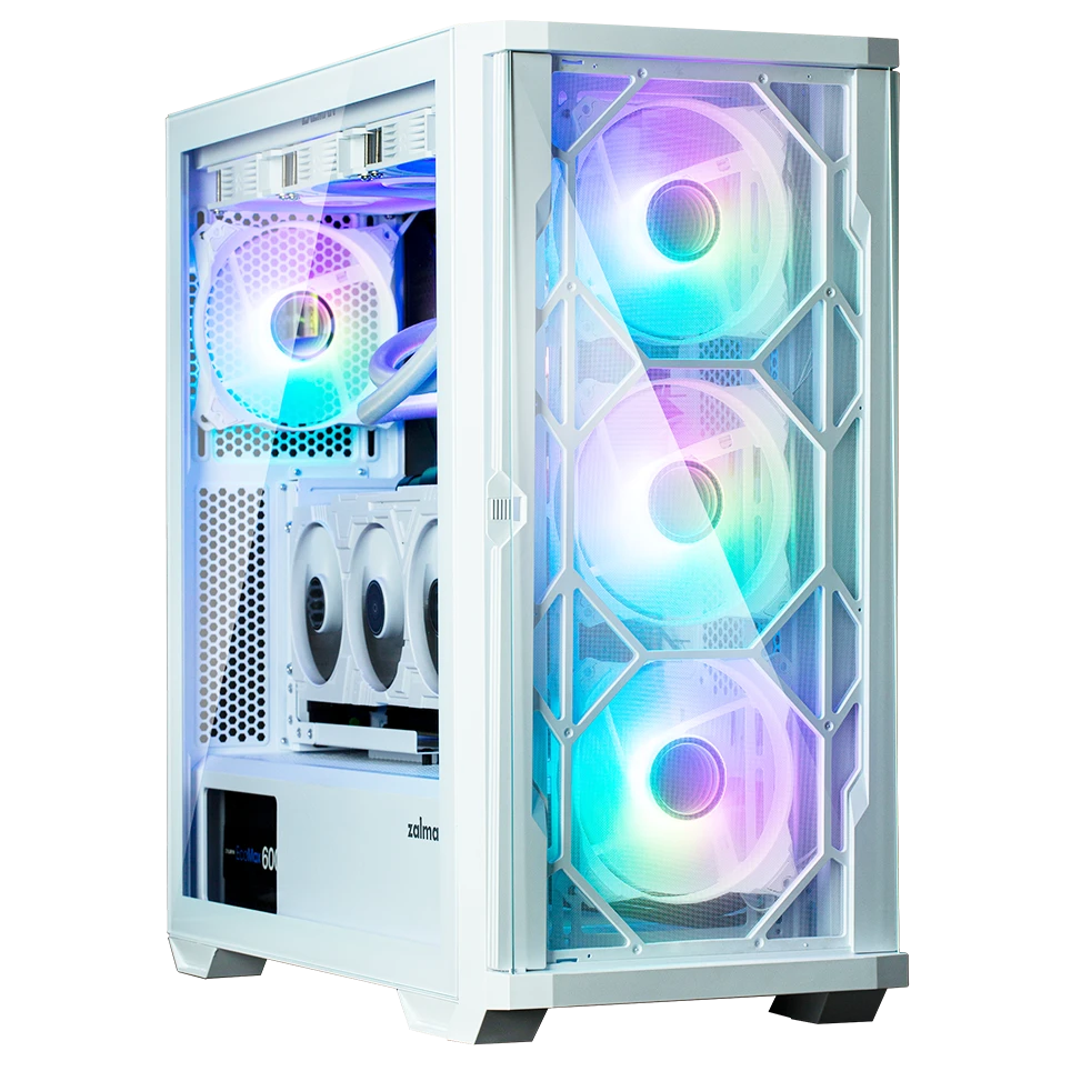 Корпус Zalman Z10 Duo White - Z10 DUO White - фото 2