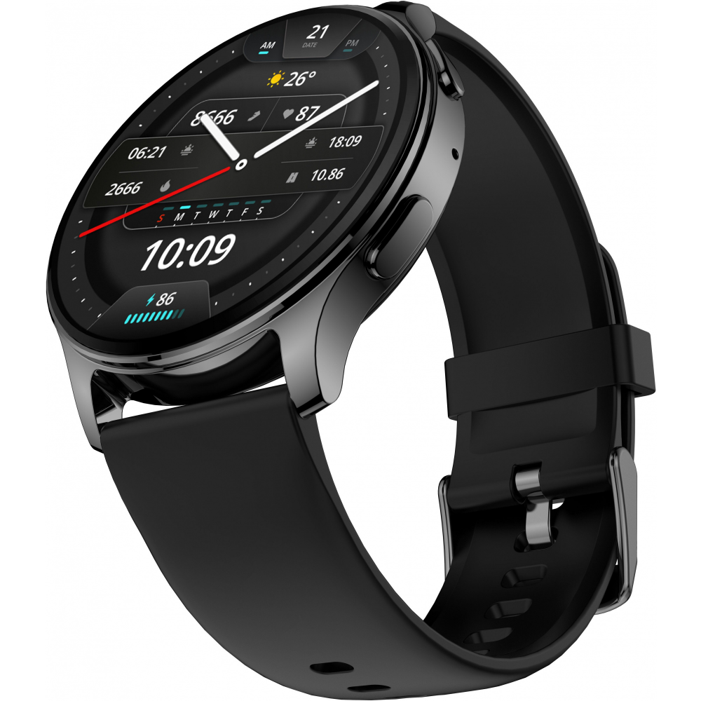 Умные часы Amazfit Pop 3R Metallic Black - фото 3