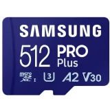 Карта памяти 512Gb MicroSD Samsung PRO Plus + SD адаптер (MB-MD512SA)