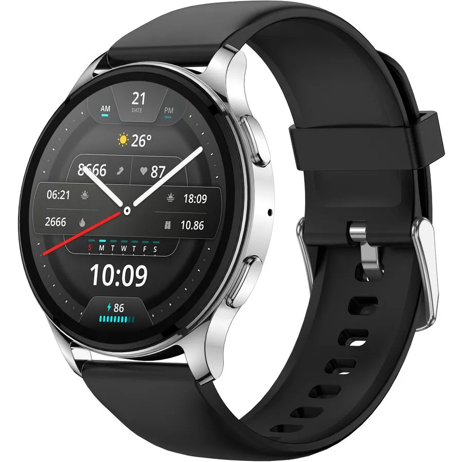 Умные часы Xiaomi Amazfit Pop 3R Metallic Silver