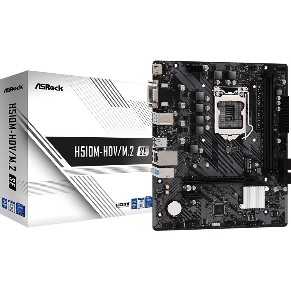 Материнская плата ASRock H510M-HDV/M.2 SE - фото 5