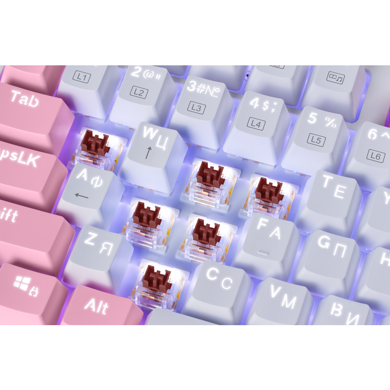 Клавиатура Redragon Hades Pink - 70821 - фото 8