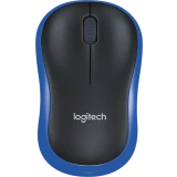 Мышь Logitech M186 Black/Blue (910-004132)