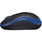 Мышь Logitech M186 Black/Blue (910-004132)