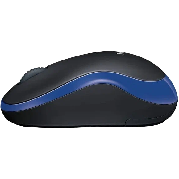 Мышь Logitech M186 Black/Blue (910-004132) - фото 4