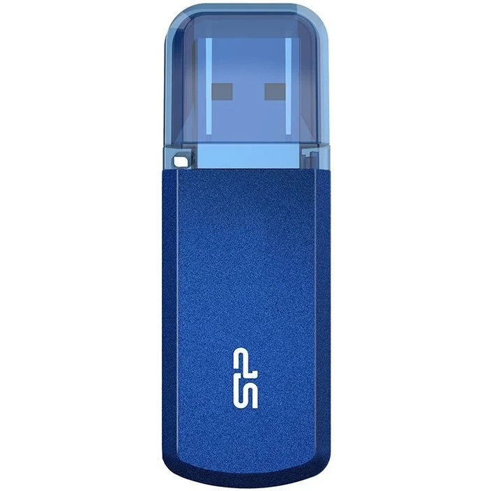 USB Flash накопитель 16Gb Silicon Power Helios 202 Blue (SP016GBUF3202V1B)