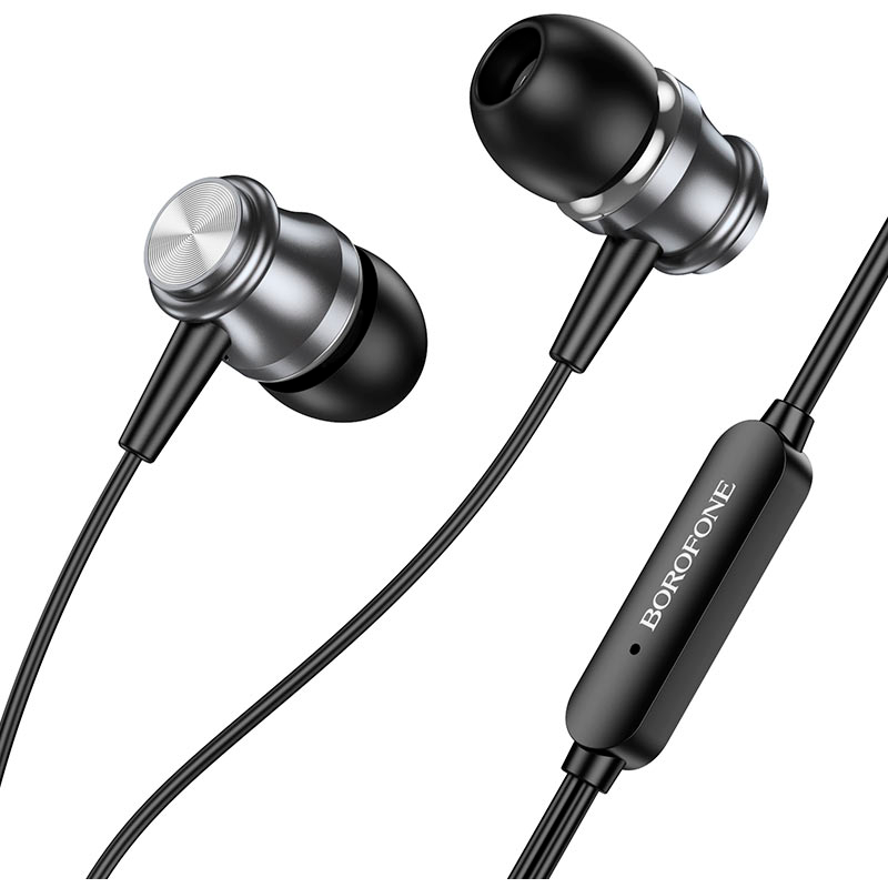 Гарнитура Borofone BM75 Platinum Silver - 6974443388251 - фото 2