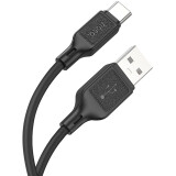 Кабель USB - USB Type-C, 1м, HOCO X90 Cool Black (6931474788443)