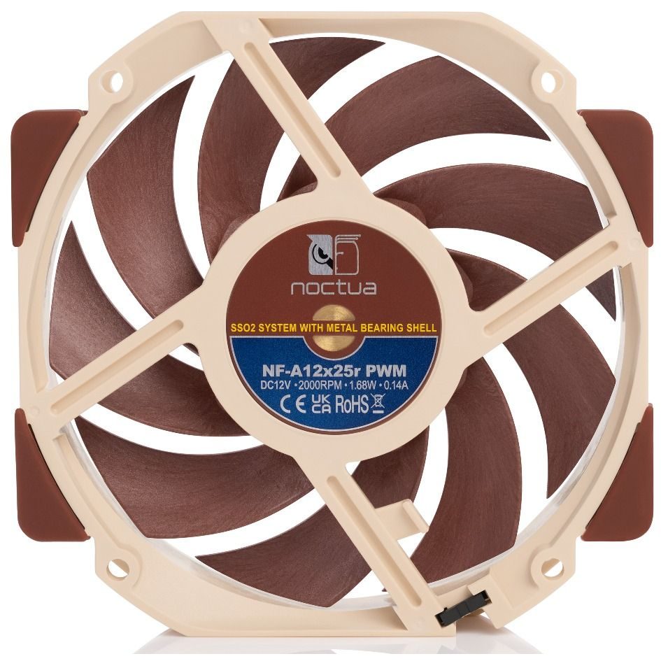 Вентилятор для корпуса Noctua NF-A12X25R-PWM - фото 4