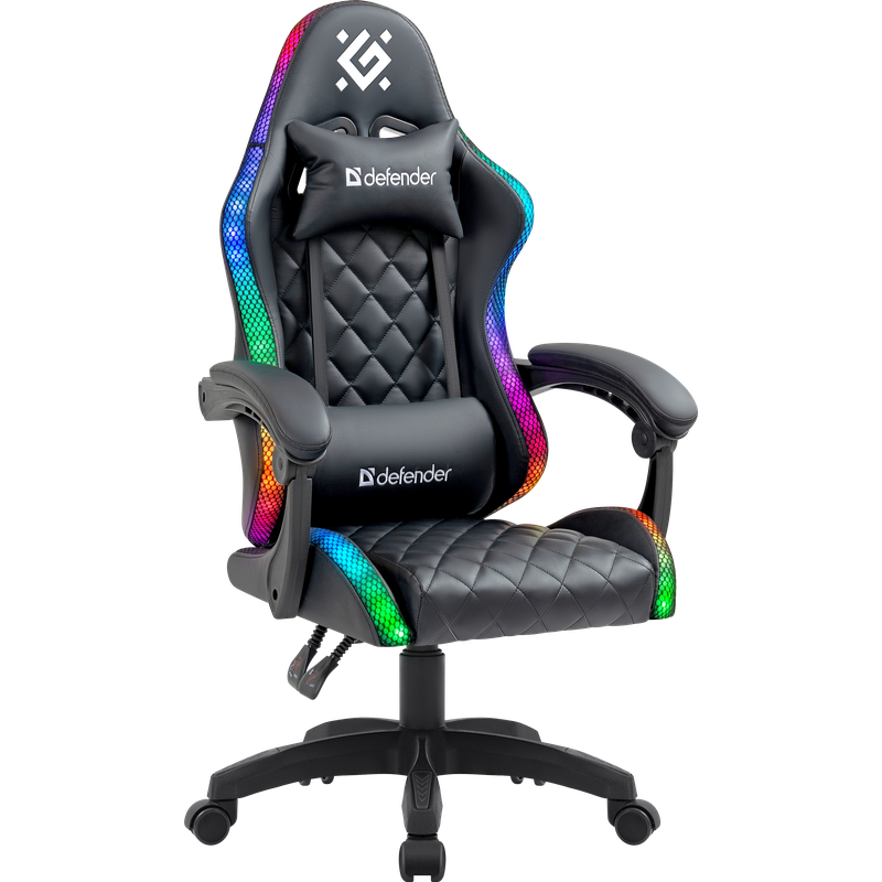 Игровое кресло Defender Energy Black - 64559