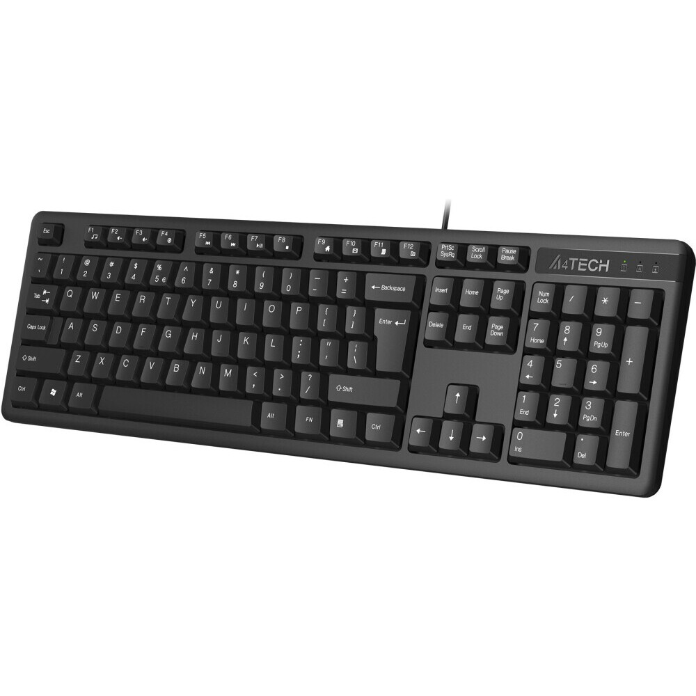 Клавиатура A4Tech KKS-3 Black - фото 3