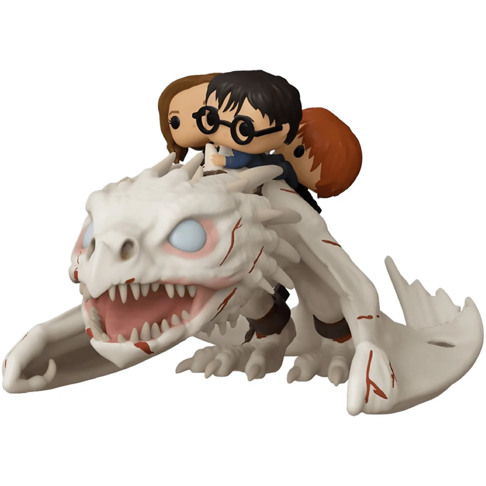 Фигурка Funko POP! Rides Harry Potter S11 Harry, Hermione & Ron Riding Gringotts Dragon - 50815