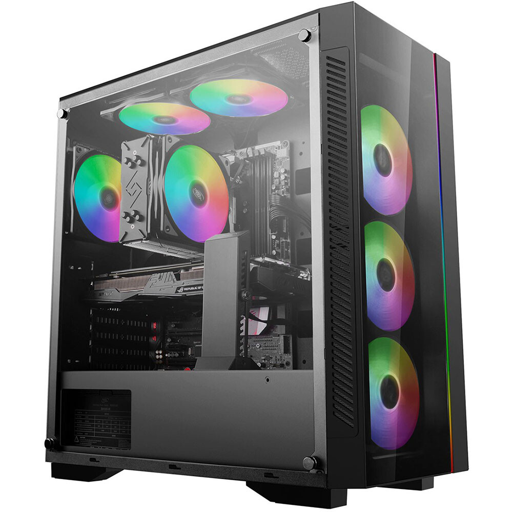 Корпус DeepCool MATREXX 55 V3 ADD-RGB 3F Black - DP-ATX-MATREXX55V3-AR-3F - фото 13