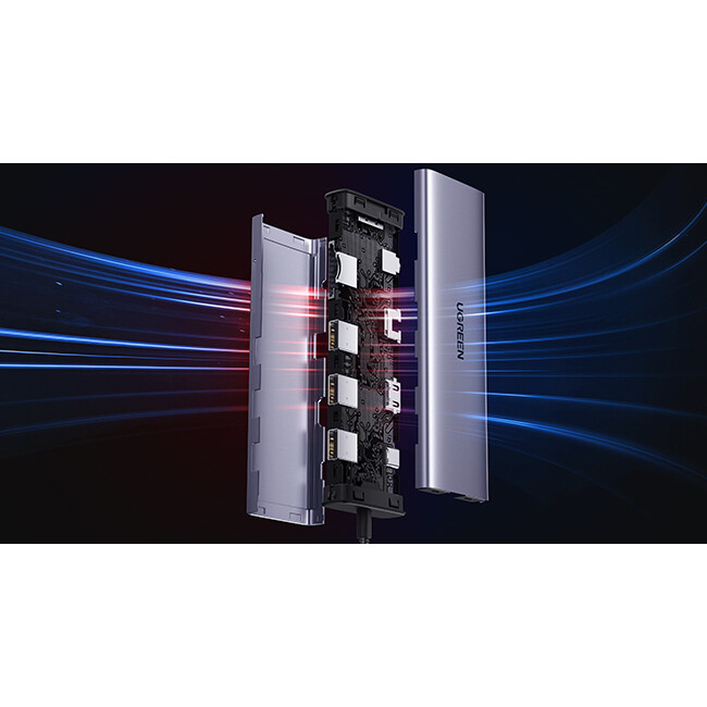 Док-станция UGREEN CM498 Grey (15601) - фото 6