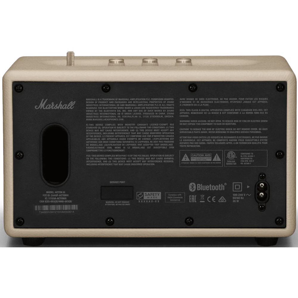 Портативная акустика Marshall Acton III White - 1006005 - фото 3