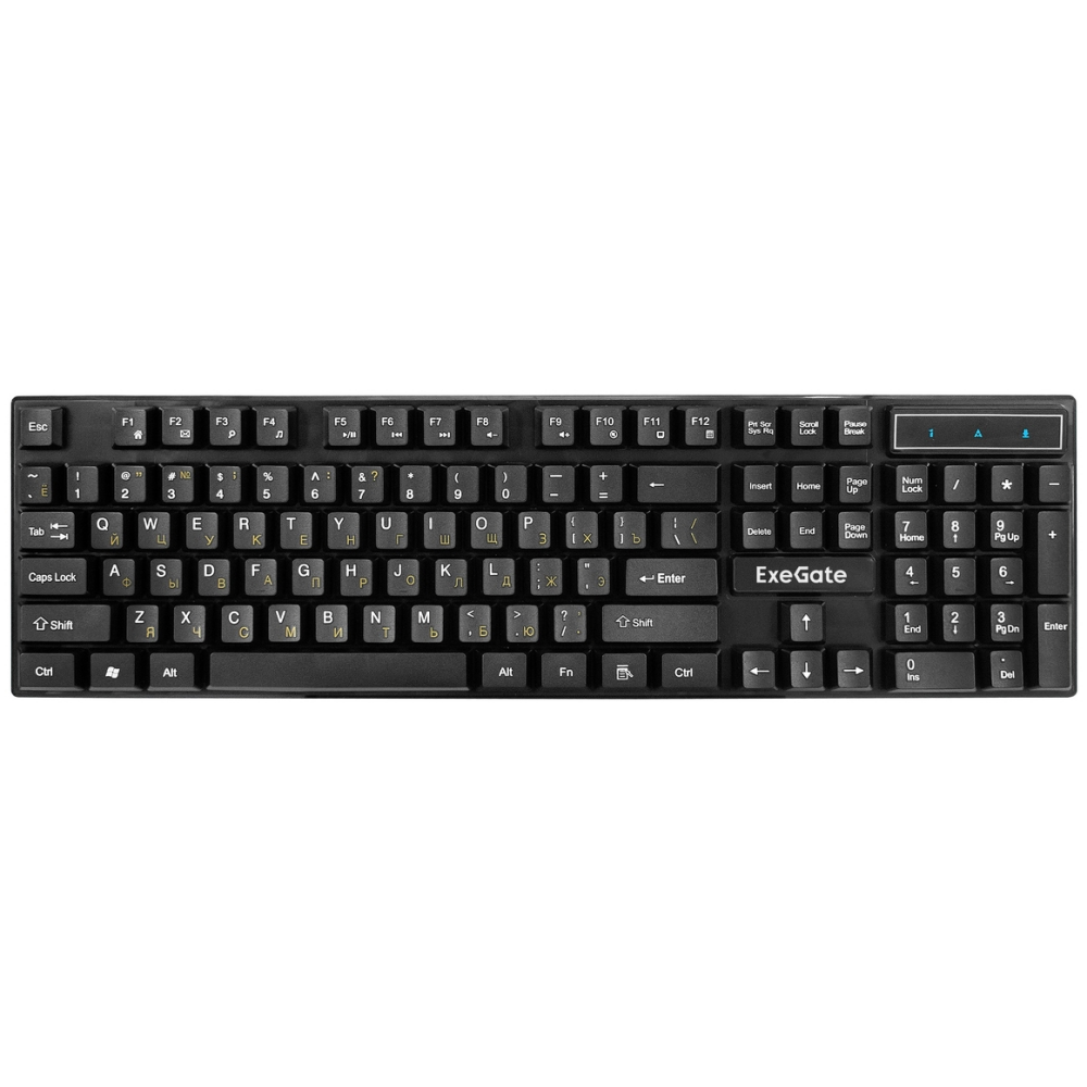 Клавиатура + мышь ExeGate MK110 Black - EX295302RUS - фото 3