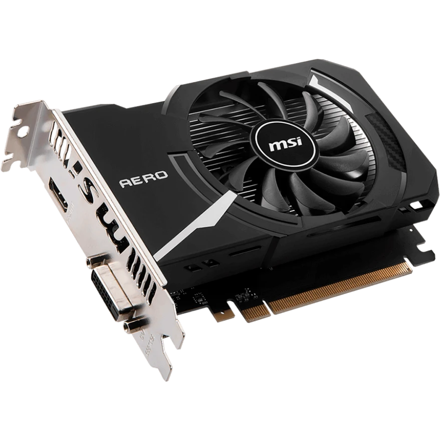 Видеокарта NVIDIA GeForce GT 1030 MSI 4GB (GT 1030 AERO ITX 4GD4 OC)