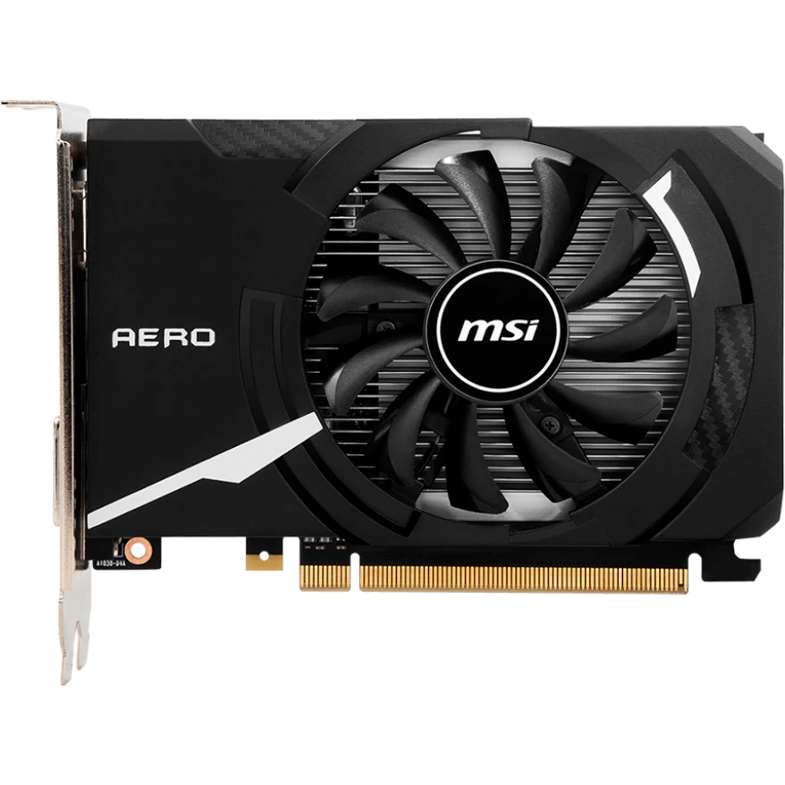 Видеокарта NVIDIA GeForce GT 1030 MSI 4GB (GT 1030 AERO ITX 4GD4 OC) - фото 2