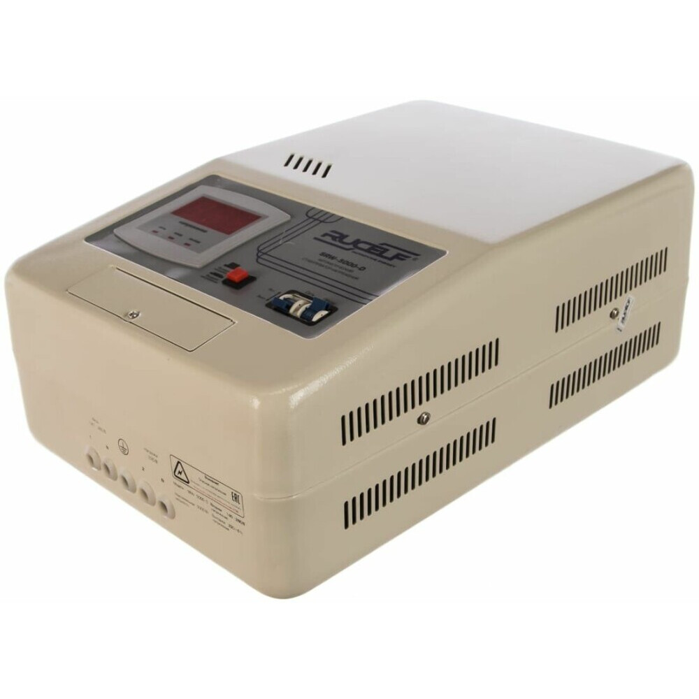 Стабилизатор напряжения RUCELF SRW-5000-D - фото 3