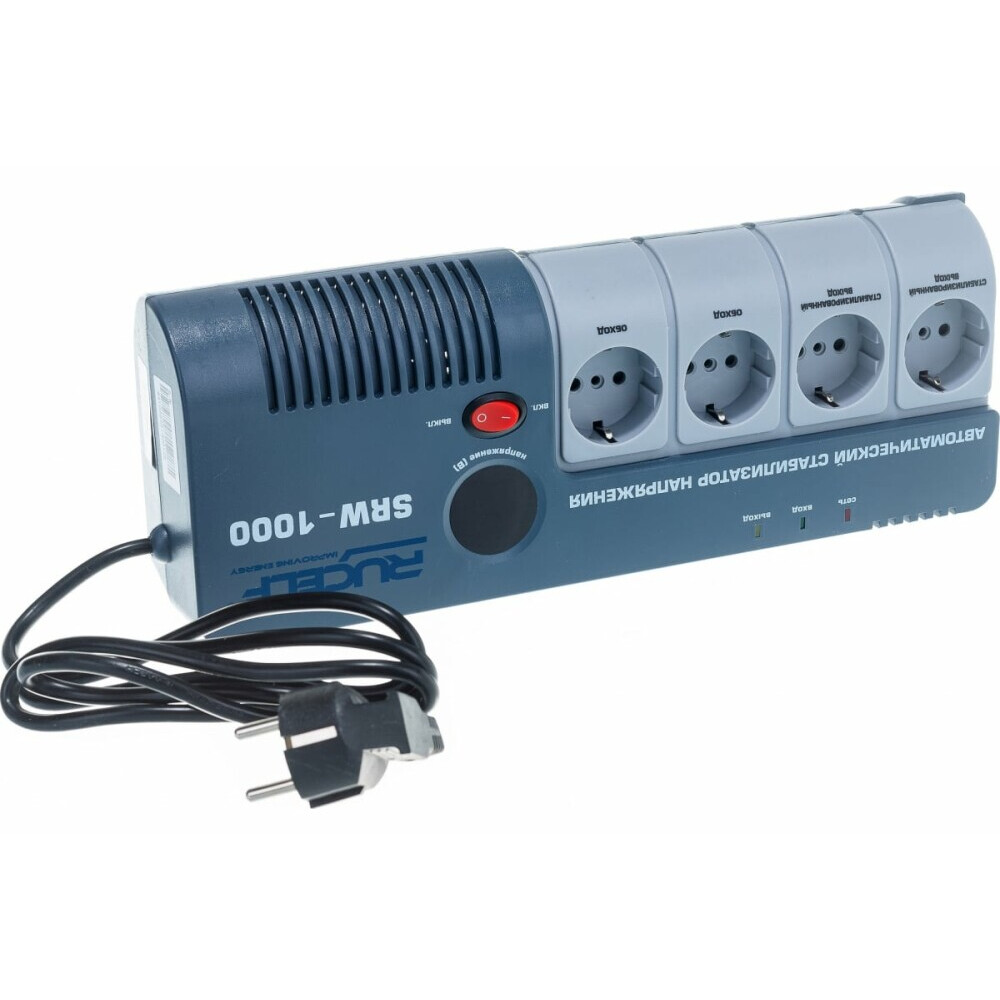 Стабилизатор напряжения RUCELF SRW-1000-D - фото 6