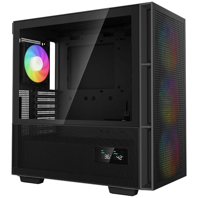 Корпус DeepCool CH560 ARGB Digital Black - R-CH560-BKAPE4D-G-1 - фото 2