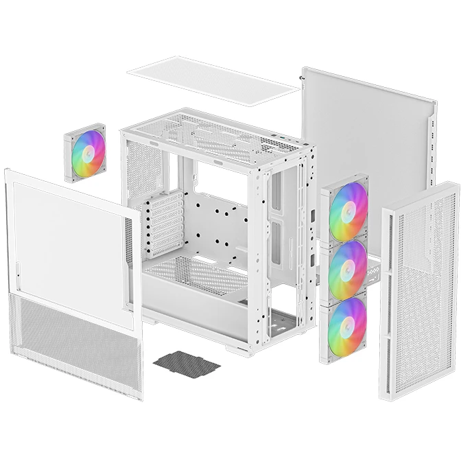 Корпус DeepCool CH560 ARGB White - R-CH560-WHAPE4-G-1 - фото 13