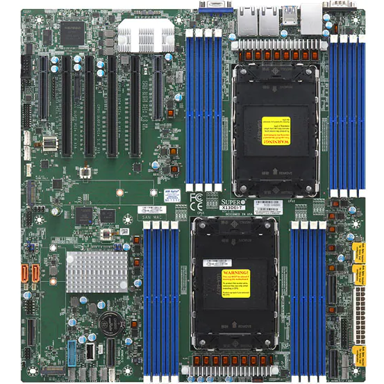 Серверная материнская плата SuperMicro X13DEI-T-B - MBD-X13DEI-T-B