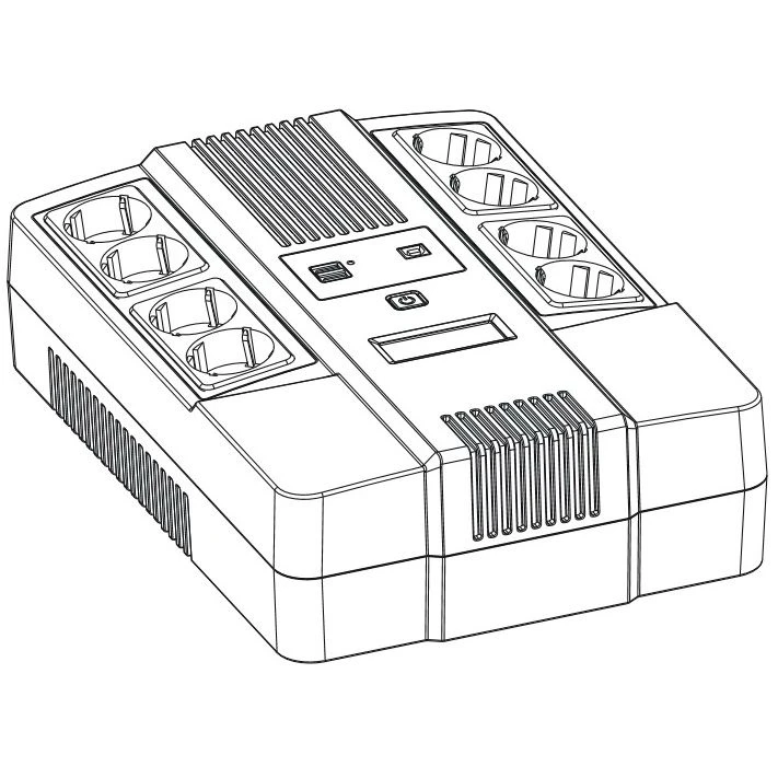 ИБП Powerman Brick 650 PLUS