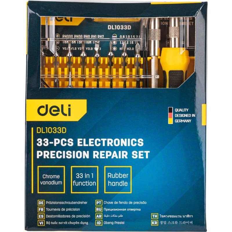 Набор отвёрточный Deli DL1033D - фото 3