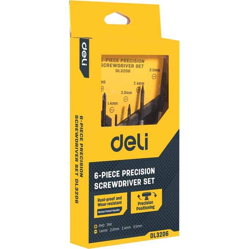 Набор отвёрточный Deli DL3206 - фото 5