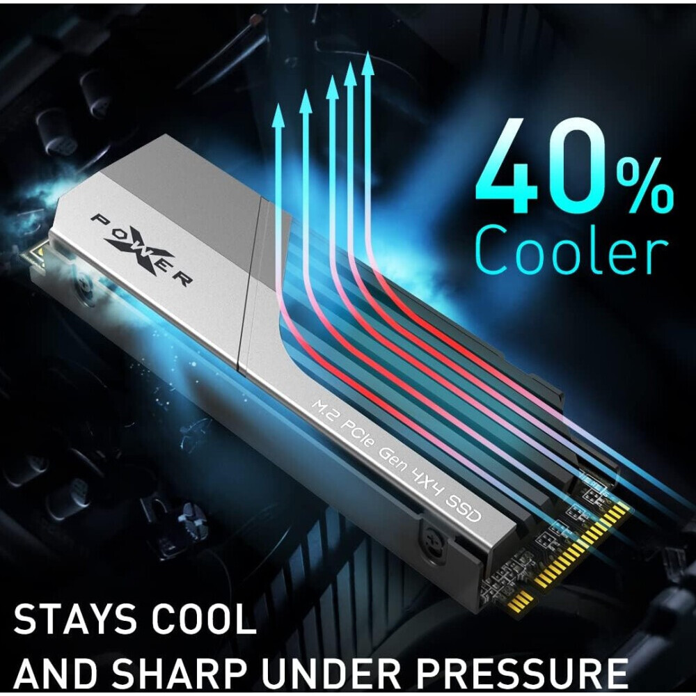 Накопитель SSD 2Tb Silicon Power XS70 (SP02KGBP44XS7005) - фото 7