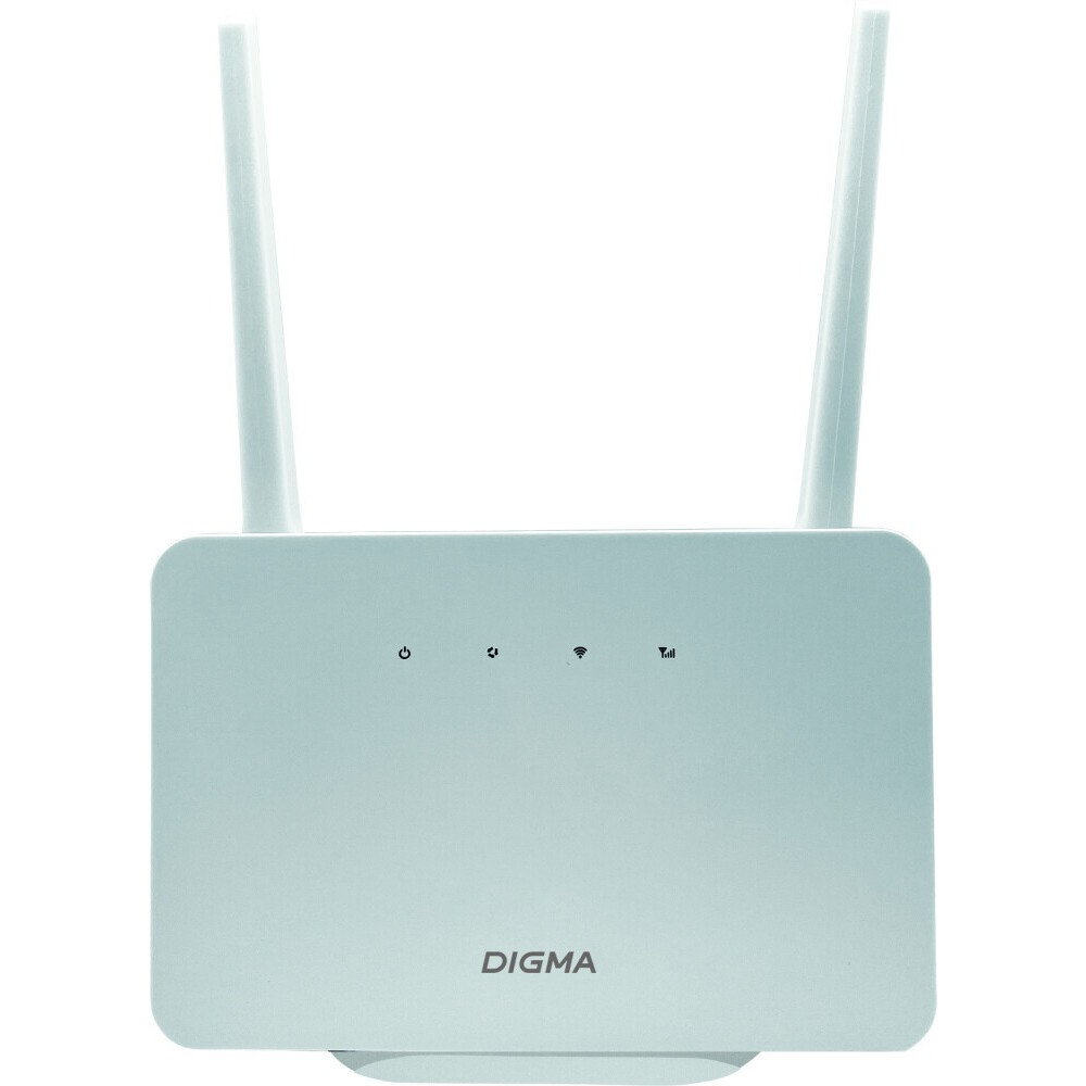 Wi-Fi маршрутизатор (роутер) Digma Home D4GHMAWH - D4GHMAWH 