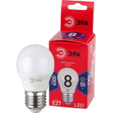 Светодиодная лампочка ЭРА RED LINE LED P45-8W-865-E27 R (8 Вт, E27) (Б0045359)