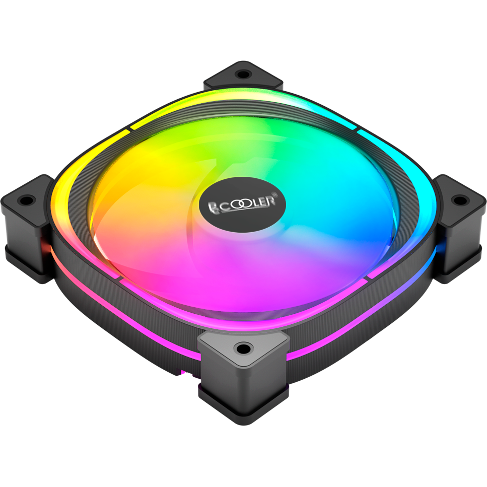 Вентилятор для корпуса PCcooler EF120 ARGB Black - фото 2