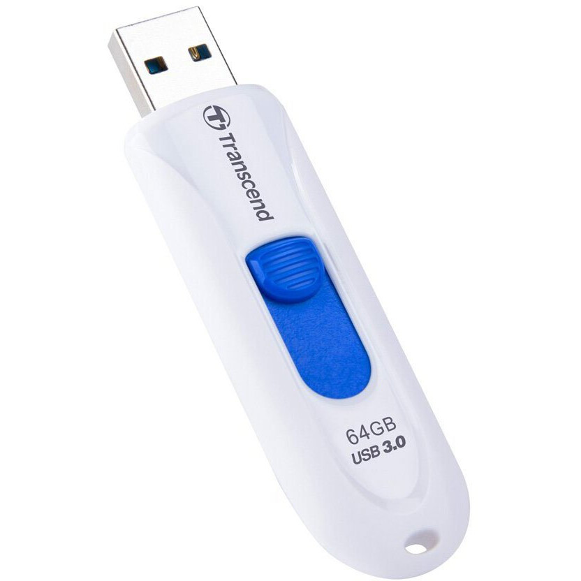 USB Flash накопитель 64GB Transcend JetFlash 790 White (TS64GJF790W)