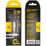 Кабель USB Type-C - Lightning, 1м, Cablexpert CCB-USB2-CMAPO1-1MW